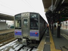 雪景色の平泉周辺の車窓より！