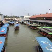 タイ　アンパワー水上マーケット　ワットサムプラーンの旅