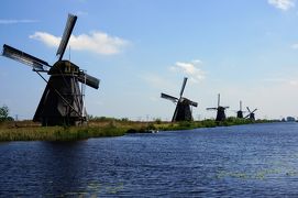 オランダ・ＧＷに行くチューリップと風車の旅　⑤　（風車群・キンデルダイク）