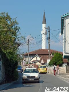 母親連れて二人旅