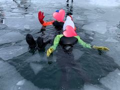  流氷遊ウオーク　鶴居・伊藤タンチョウサンクチュアリ　砕氷船オーロラ　能取岬　知床第一ホテル　網走湖鶴雅リゾート　ラビスタ阿寒川！①