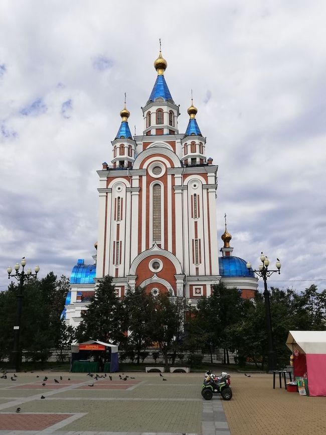 弾丸ロシア1909　「シベリア鉄道でアムール川沿いにある極東ロシア第一の都市にやってきました。」　　　～ハバロフスク～