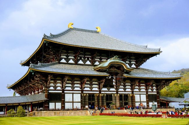 吉野山の桜を含め、奈良の世界遺産を巡って来ました。<br />帰りに京都の二条城に寄ります。<br /><br />初日の午後は奈良市周辺を散策します