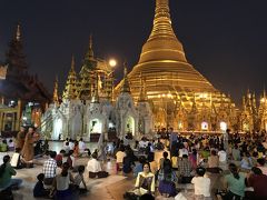 ヤンゴンは黄金の仏教の世界だった