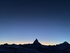 スイス ツェルマット スキー = 4.ゴルナーグラード側スキー・夜景編 =