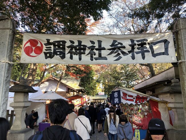 武漢肺炎が拡大する中、金融機関の支援を必要としている会社も多いことと察します。私の勤務先でも政府系金融機関の商工中金に相談するため、過日さいたま(旧浦和)支店を訪問しました。<br />仕事を終えて、すぐ近くにある調神社に参拝し、武漢肺炎の収束を祈願しました。<br />第10代崇神天皇の勅命により創建されたと伝わる調神社は、地元では「つきのみや」さんと呼ばれ親しまれています。江戸時代には月読社とも呼ばれていたようです。<br />調の文字を「つき」とは読みにくいのですが、御由緒によると「伊勢神宮へ納める貢(調)物(みつぎもの)の初穂を納めた倉庫群の中に造営されたため」とあり、貢(調)物を出し入れするために鳥居が造られなかったようです。<br />ネットで検索すると、鳥居のない神社というのは全国にいくつか散見されますが、それぞれに理由があるようです。<br />また、調(つき)=月となり、月に棲むと言われる「うさぎ」が神の使いとして神社のあちらこちらに配されています。<br />調(つき)神社ゆえに、昔から「ツキを呼ぶ神社」として大変ご利益があると言われています。<br />毎年12月12日の大歳市祭(十二日まち)は大勢の人で賑わいます。<br />表紙の写真は2019年の十二日まちです。