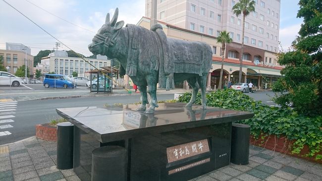 闘牛で有名な宇和島市。城下町を歩くとおいしいものがたくさんありました。