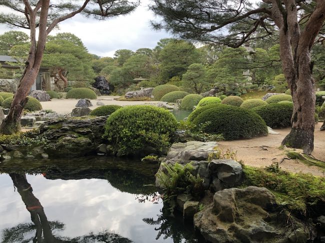 出雲大社・美保神社の両参りを終え、美保関から鳥取の鬼太郎ロードを経て、世界一の庭園といわれる足立美術館と熊野大社へ。<br />最終日は玉造温泉・長生閣グランドホテルに泊まり帰途に就きます。