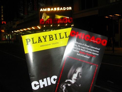 米倉涼子主演：ミュージカルCHICAGO in Broadway “ついにNYまで米倉