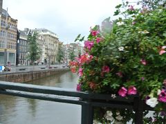 オランダ　アムステルダム　最終日はのんびり街歩き　アムステルダムはやっぱり運河。