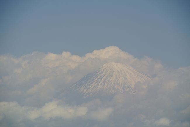 富士山の絶景を巡る旅の最終日です。<br /><br />今日は、雲にかかりながらも、富士山を拝むことができました。<br /><br />でも、雲の動きが速くて、あっという間に、見えなくなってしまいました。