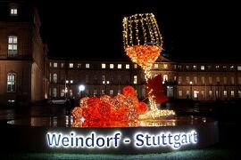 屋台の飾りがたまらない～♪ドイツ最大シュトゥットガルト3つのマルクト　クリスマス市巡りの旅10