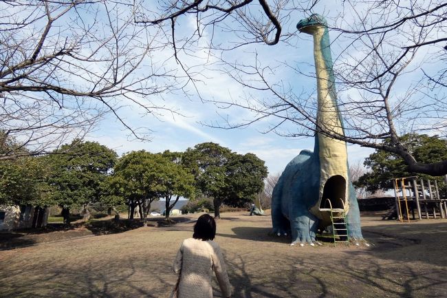 桜島ビジターセンターを見学した後は、時計回りに桜島を一周観光する予定で、先ずは桜島自然恐竜公園を訪ねます。<br /><br />当初予定していなかった場所ですが、目立つ看板に誘われて、初めて訪ねてみます。
