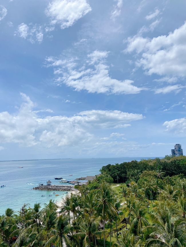 週末海外旅行!<br />有給2日で海が見たい!<br /><br />リゾートの海と帰路です。