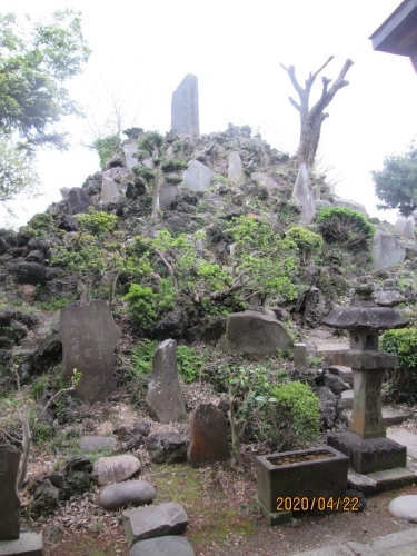 流山市の流山・浅間神社（６５）・閻魔堂（６７）・流山１００か所めぐり