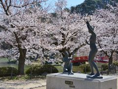 臥竜公園のサクラを楽しむ