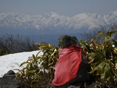 連休後半、速攻で雪の飯綱山へウォーキング