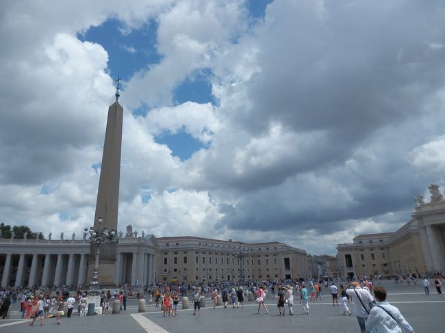 エールフランス航空エコノミークラスで行く！イタリアの美術とフランスパリの都市観光１１日間！PART2バチカン＆ローマ編