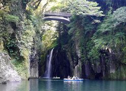 2013.9 6.5年前の宮崎旅行を今頃ブログに7－高千穂峡でボートに乗る