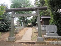 柏市の花野井・香取神社・石仏