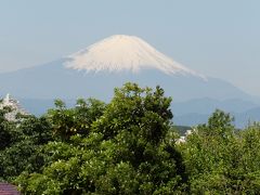 予想外に姿を現した富士山－2020年春