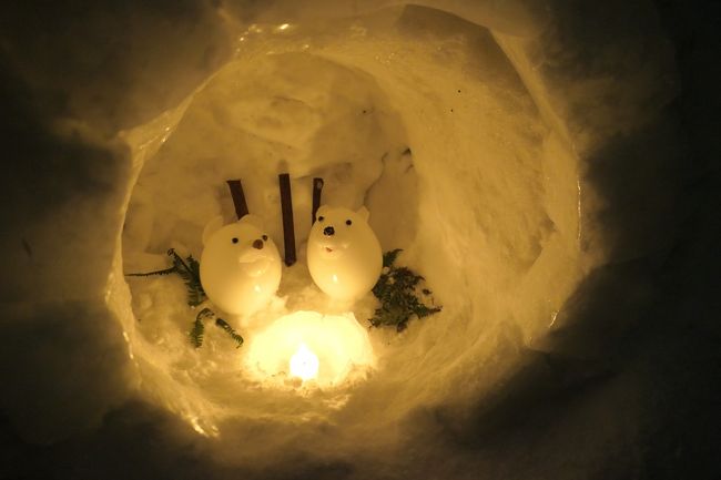 今年で4年連続での小樽雪あかりの路を見てきました。小樽のほうは朝里川会場とは違って、毎年進化してます。そのため何度来ても楽しめます。今回は新しいキャラが多く飾られていました。