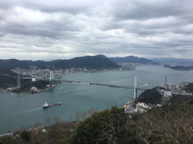 関門橋を渡って、山口県初上陸。<br /><br />“火の山公園” から、関門海峡の絶景を拝みました！