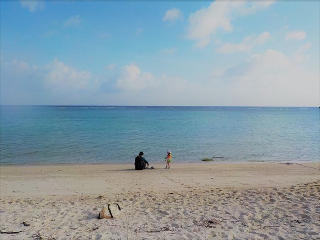 3歳11ヶ月の娘と☆家族3人で沖縄旅行　長浜ビーチリゾート海音ＫＡＮＯＮ宿泊～海を堪能編～