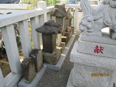 柏市の十余二・厳島神社・兼務社（２８）・石仏