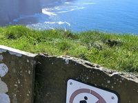 The Cliffs of Moher（モハーの断崖）を歩く