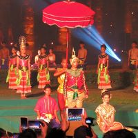 タイ4大王朝縦断の旅⑤　スコータイ遺跡の光と音の祭典：Light ＆ Sound Performance