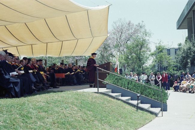 The Commencement, Caltech, 13 June 1980.