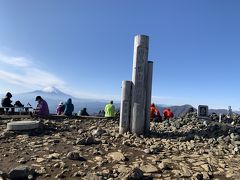 初冬の塔ノ岳登山