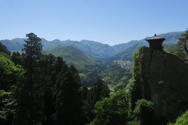 ※国内についてはとりあえず行ったことのある都道府県を埋めてみようと思い、写真を見つけてきて載せています。年月まではあってますが、日にちは適当です。<br /><br />山形県の山寺に行ったときのものです。御利益があったのかどうかわかりませんが、天気に恵まれいい運動になりました。