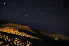 天の川煌めく 星降るサハラ♪Camel Walk into Midnight【アダルト娘と旅するモロッコ－8（Sahara Desert）】