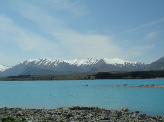 テカポ湖。<br />めちゃくちゃ素敵な所です。景色がすごくて、ハイキングもできて最高でした。<br />テカポの星空も忘れられません。