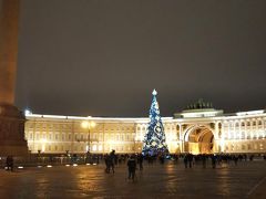 初めてのロシア旅行 (5日目後半　サンクトペテルブルグ　夜の街歩き）