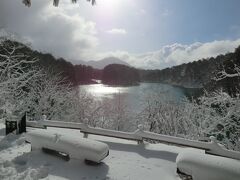 裏磐梯でリゾートを満喫&雪見旅・その3.裏磐梯五色沼スノートレッキング