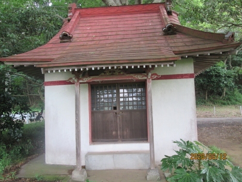 我孫子市の根戸新田・水神宮　石仏