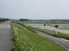 精華 木津川CR 玉水橋から上流(Kizugawa Cycling Road, Seika, Kyoto, JP)