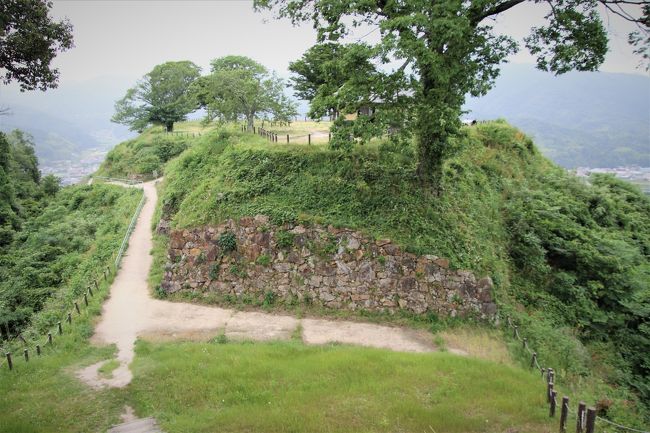 戦国時代に山陰に覇を唱えた尼子６代１７０年の夢の址月山富田城登城