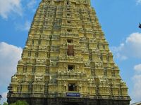 南＆西インドの旅①②　成田からカーンチープラムの「エーカンバラナータル寺院 」へ 
