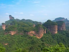 広東省韶関の世界遺産丹霞山の１泊２日旅行