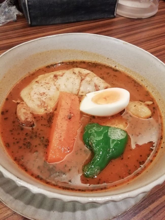自転車移動で行けるグルメ旅行 スープカレー