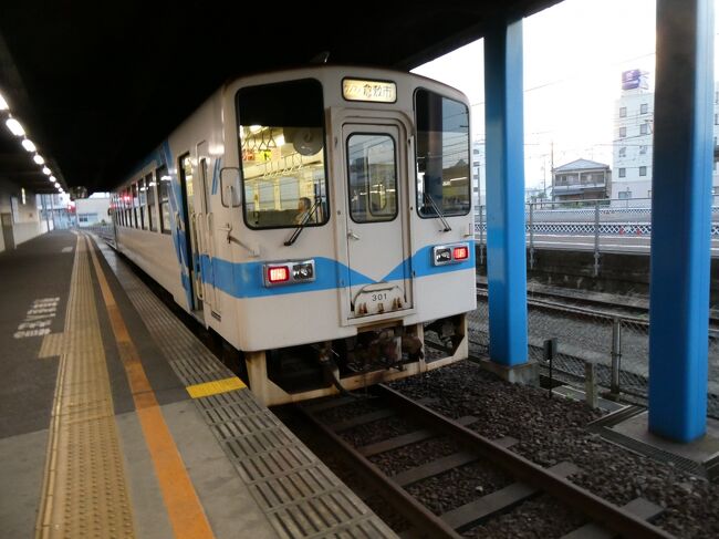 前回、https://4travel.jp/travelogue/11629455 からの続き。<br /><br />2019(R1)年(昨年)8月の旅です。 <br />岡山県は倉敷から、水島臨海鉄道に乗ることにしました。<br />今回は、落ち着いて、車内から沿線の様子を眺めております。