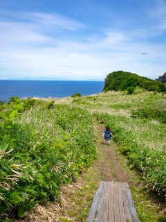 '20ブルーな北海道 : 積丹の海と空とワンピース