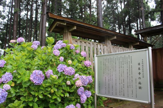 前日、母が「多古町にあじさいの有名な寺があるらしい」<br />と言いました。<br />私が詳しく調べると、どうやら“日本寺”というお寺とのこと。<br />じゃあ行ってみよう！！と話になり、私の運転で行くことになりました。<br /><br />日本寺⇒道の駅多古あじさい館⇒九十九里ファームたまご屋さんコッコ<br />⇒かつや（昼食）⇒帰宅