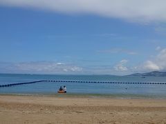 二度目のハレクラニ沖縄は夫と一緒に☆リゾートステイを満喫できて最高!!  ２日目 : ビーチとプールで泳ぎ真っ黒に@@