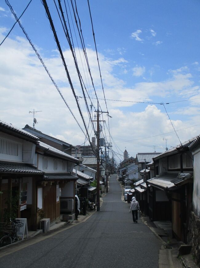 自粛明けで我慢できず、さっと決めてさっと出かけてしまった奈良1泊。<br />行先を練る時間がなかったので、小心者さんの旅行記を拝見して、知らなかった場所などピックアップして辿らせてもらいました。<br /><br />1日目は、奈良町周辺の墓石など見ながら街を歩き、<br />2日目は吉野の「宮滝遺跡」へ行きました。<br />