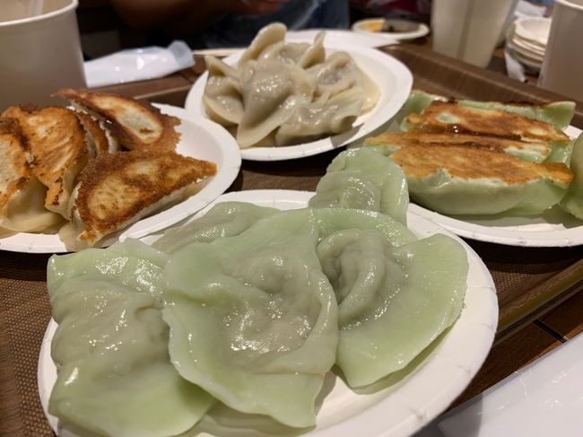 台湾気分　餃子と豆花